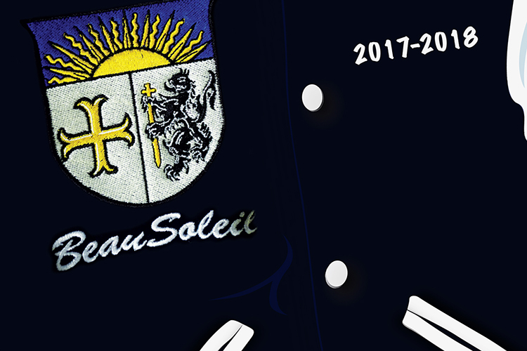 beau soleil college year book jacket